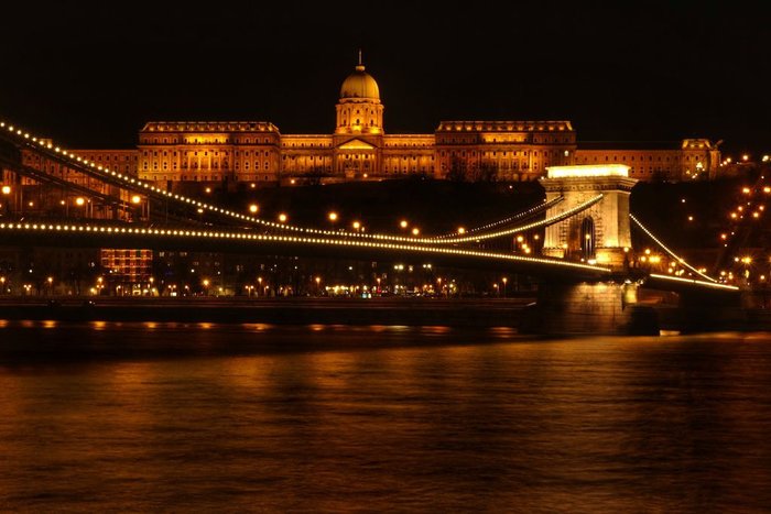 Chain bridge與Budavári Palota(城堡)