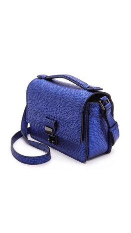 3.1 Phillip Lim Pashli Mini Messenger electric blue3