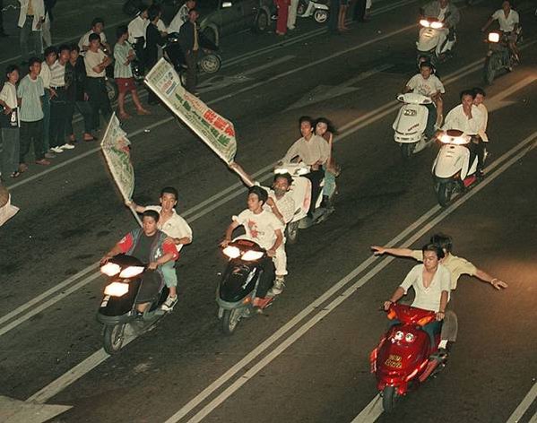 飆車年代-飆車族老照片，1995年