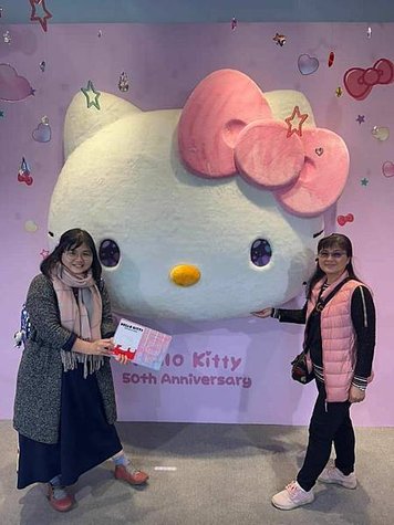 快閃台北一日遊─ HELLO KITTY 50週年特展：與未