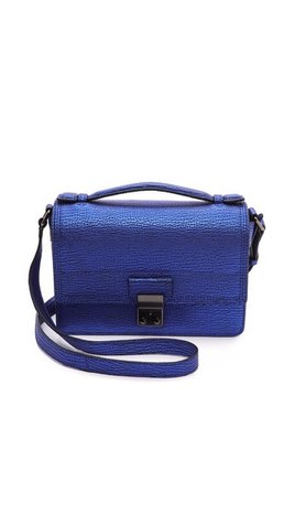 3.1 Phillip Lim Pashli Mini Messenger electric blue1