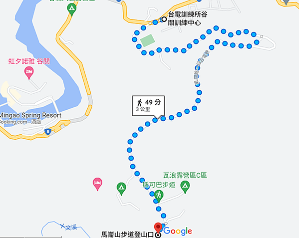 台電谷關訓練中心&amp;斯可巴步道