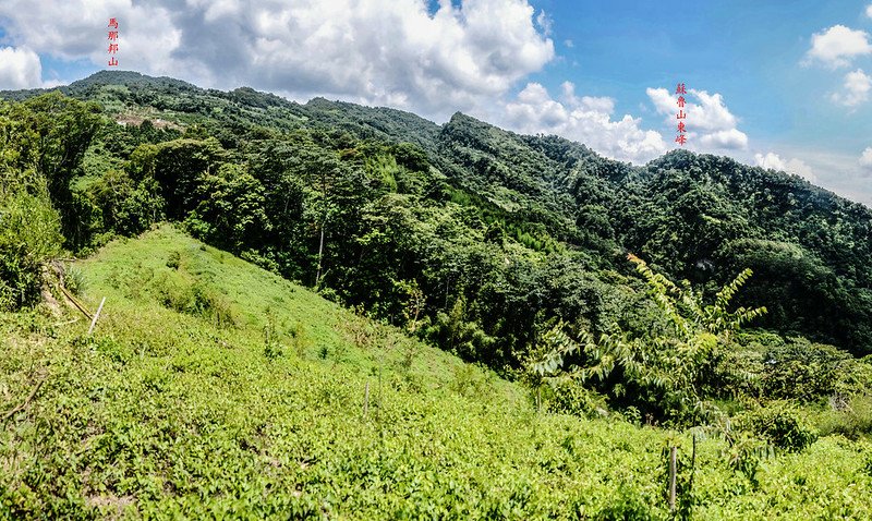 上湖山山頂東南面展望