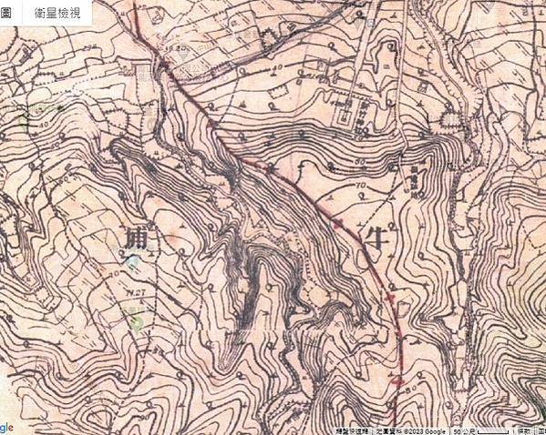 新竹香山八卦窯-海山磚窯場-航照圖1972、1973、197