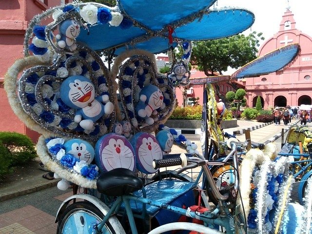 三輪車遊古城