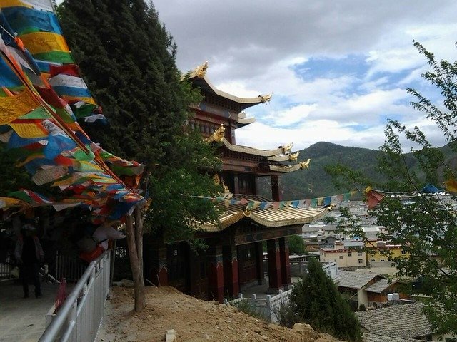 13509中甸，獨克宗古城