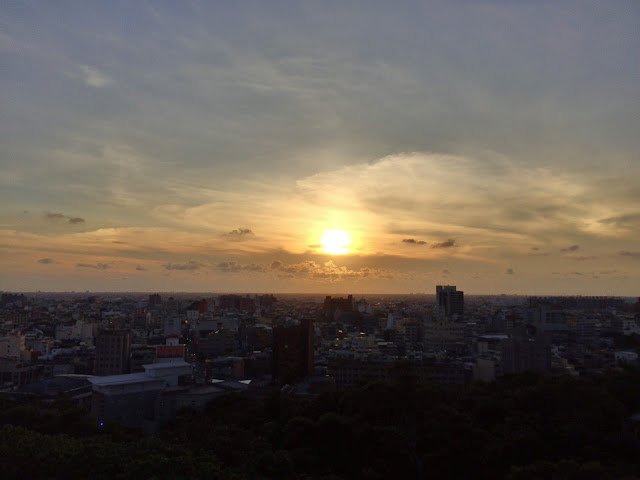 彰化八卦山夕陽