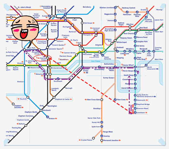 cropped tube map