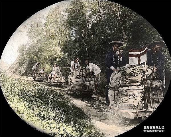 老照片/臺北明治橋旁臺灣神社鳥居/裕仁皇太子車隊行經臺灣總督