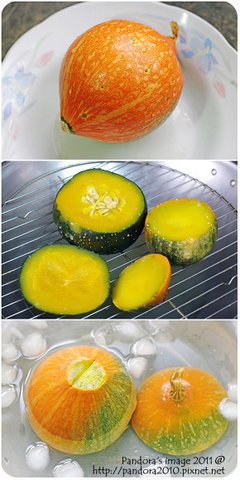 蒸南瓜