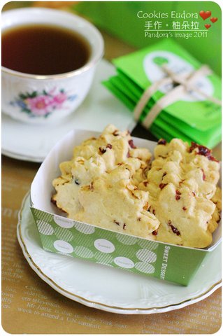 CookiesEudora。蔓越莓酥餅