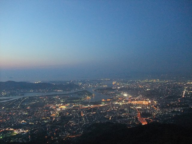 皿倉山夜景