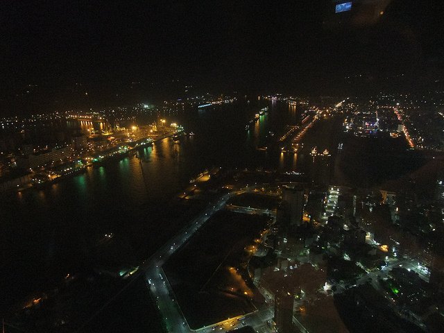 高雄夜景-高雄港