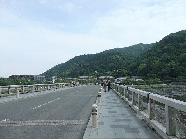 嵐山-渡月橋