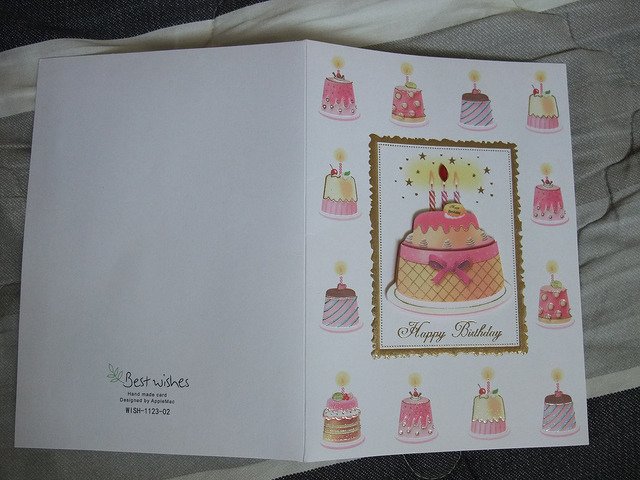 birthday card