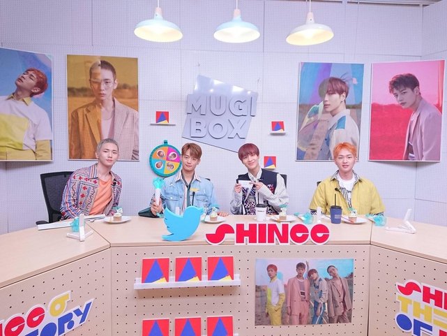 180528 SHINee 推特更新