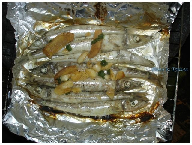 烤魚圖