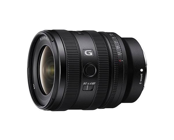 圖1) Sony 今 (4.16) 發布 E 接環系列最新大光圈廣角變焦鏡頭 FE 16-25mm F2.8 G 鏡頭，預計 2024 年4月底正式在台上市。