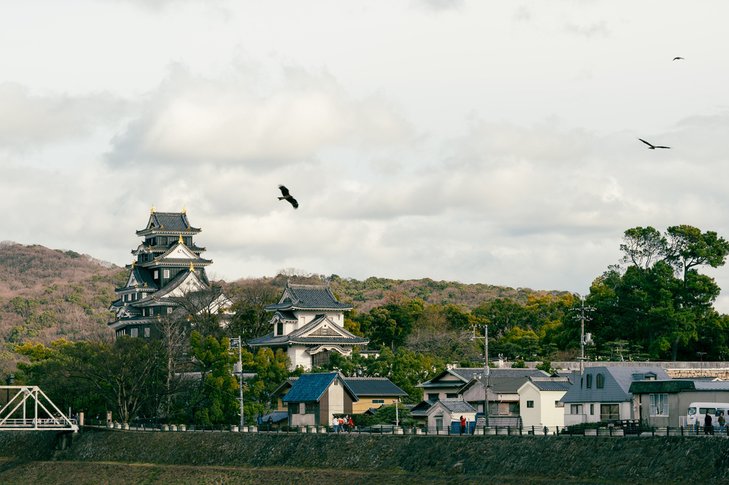 【遊記】日本。岡山｜2025.03第2天，吉備津神社、岡山城