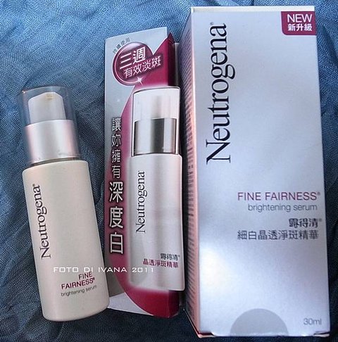 露得清細白晶透淨班精華