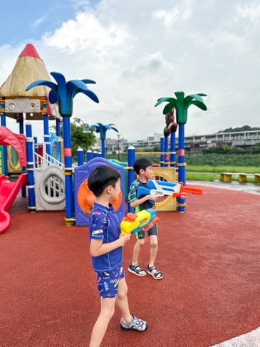 【新北景點】2024免費暑假戲水公園，汐止『星際遊戲場水星戲