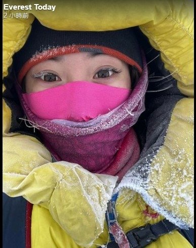 29歲台灣登山女傑曾格爾挑戰海拔8091 公尺、世界第10高