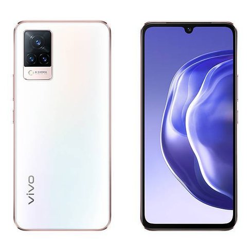 vivo V21 5G「慵懶白噪」正反面