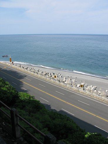 蔚藍的東海岸太平洋