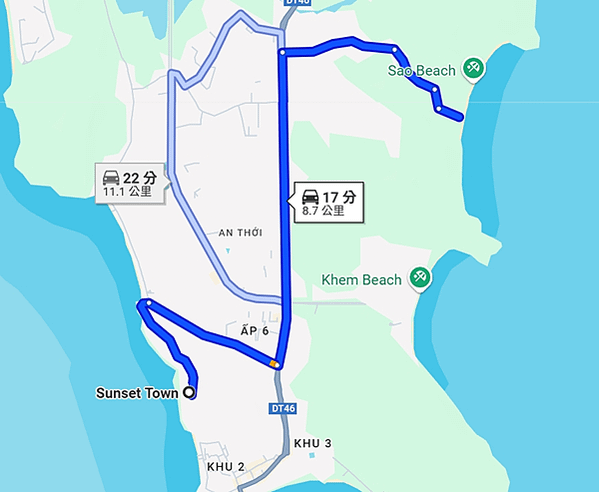 富國島自由行~中島