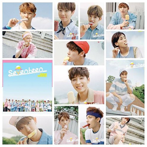 SEVENTEEN 音樂作品