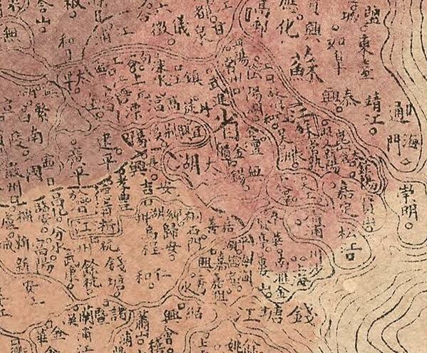 皇輿全覽圖/1885–1895年《大清廿三省輿論全圖》完成於