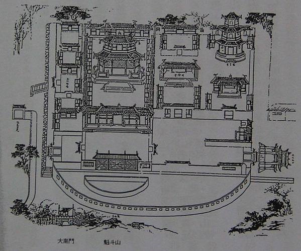 臺灣府城/台灣風水格局的建構：「雞籠發祖」與「龍渡滄海」/《