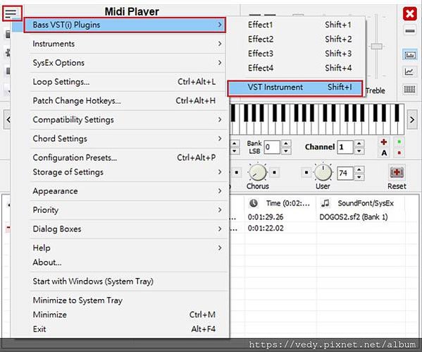 Midi player 09