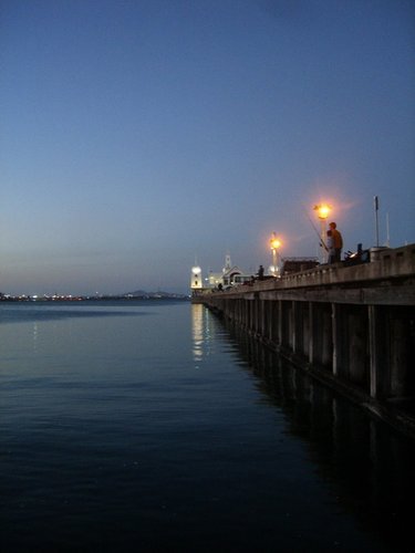 Geelong 傍晚的夜景