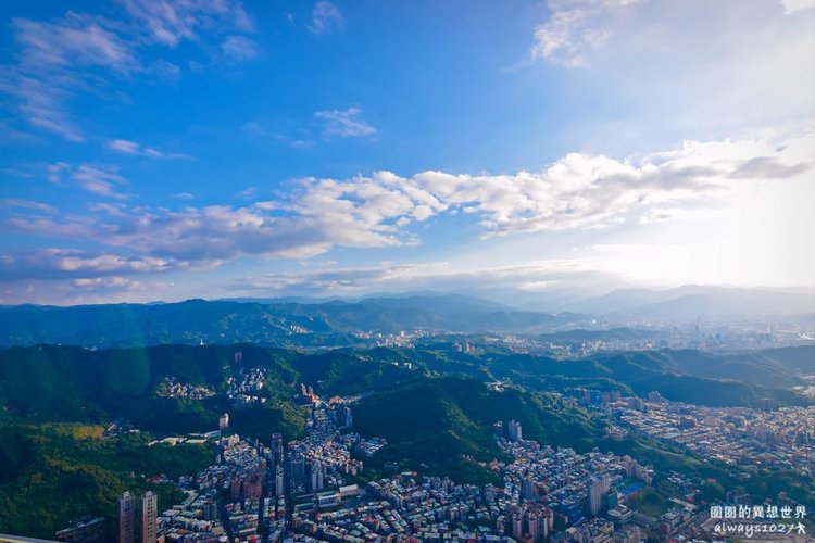 【台北101】踏上SKYLINE天際線，位在101樓的戶外觀