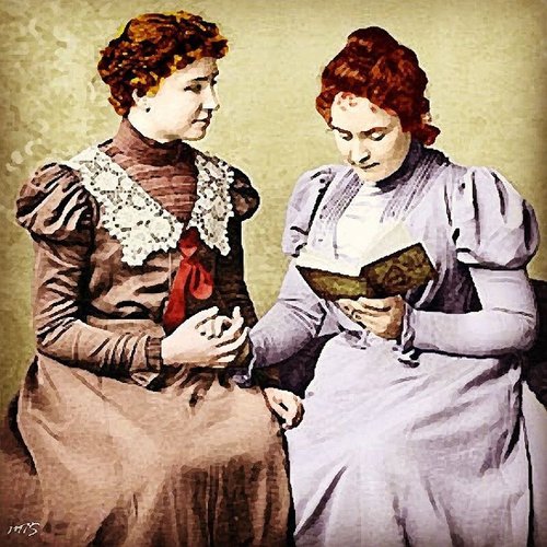 Anne Sullivan and Helen Keller