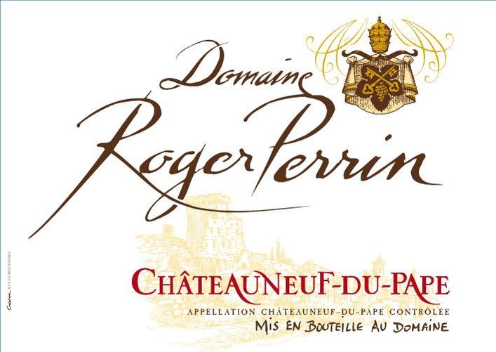 Domaine Roger Perrin Châteauneuf du  Pape rouge NEUTRE