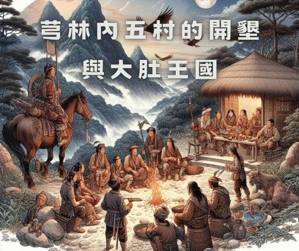 土目潘賢文-平埔族第一至~四次大遷徙/1804年潘賢文為首，