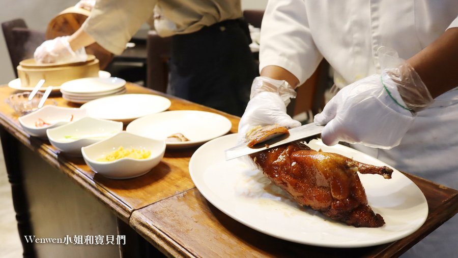 2020 桃園親子景點 桃園美食點水樓烤鴨小籠包晚餐 (11).JPG