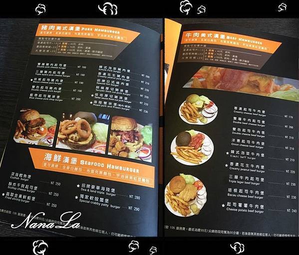 布雷克漢堡 菜單 menu 高雄 左營區 美式餐廳