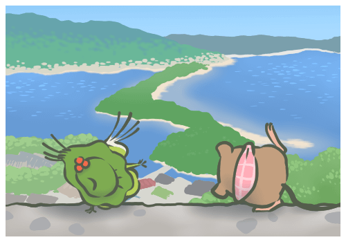 手機遊戲app-旅行青蛙-旅かえる