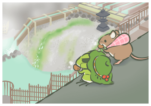 手機遊戲app-旅行青蛙-旅かえる