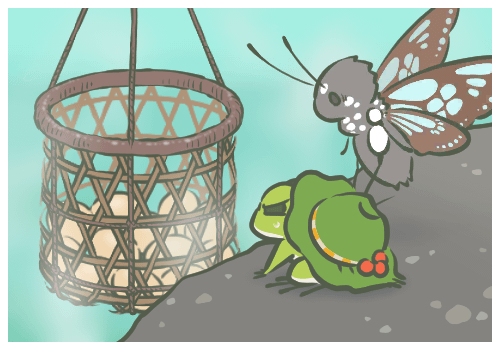 手機遊戲app-旅行青蛙-旅かえる