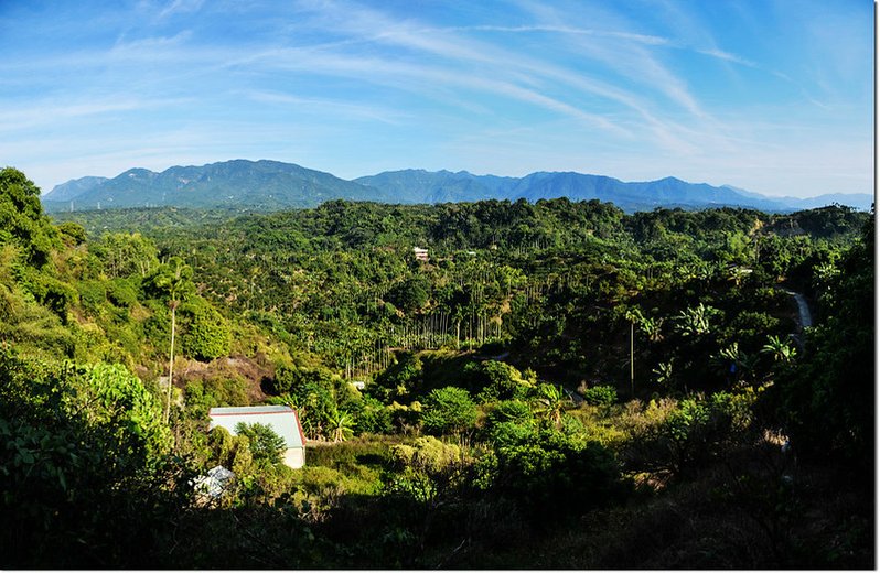 竹崎木柵寮山東眺群山 1