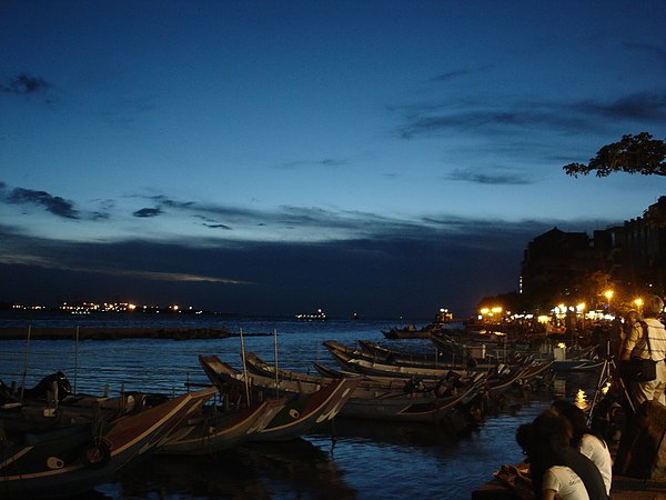 淡水的夕陽