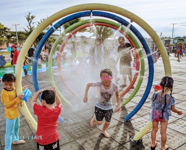 台北玩水景點(免費) 大佳河濱公園兒童戲水區