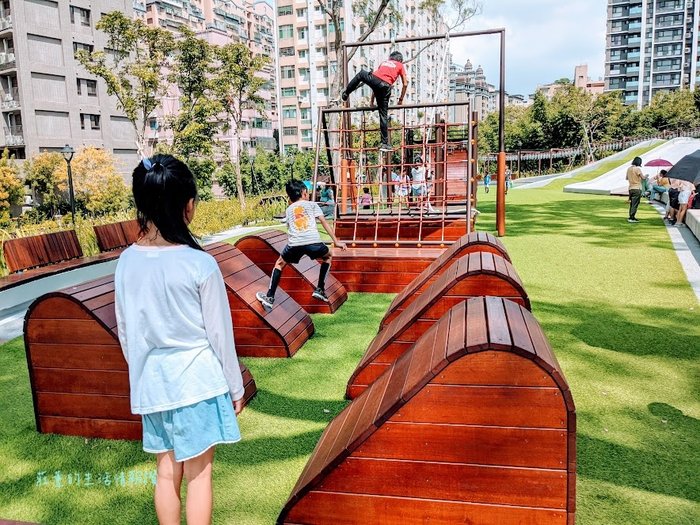 桃園特色公園「大有梯田生態公園」森林挑戰區超好玩!可戲水! 