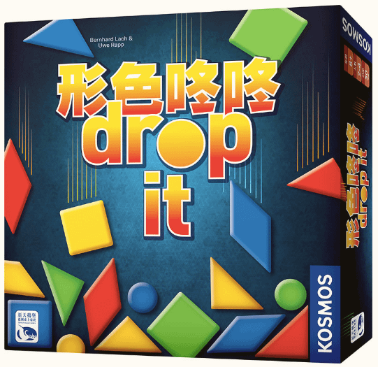 形色咚咚 Drop It 繁體中文版 開箱及規則介紹 by 