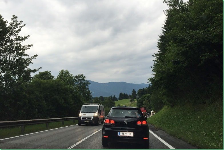20150722_03 殘念的林德霍夫宮_車禍塞車與傾盆大雨 602s