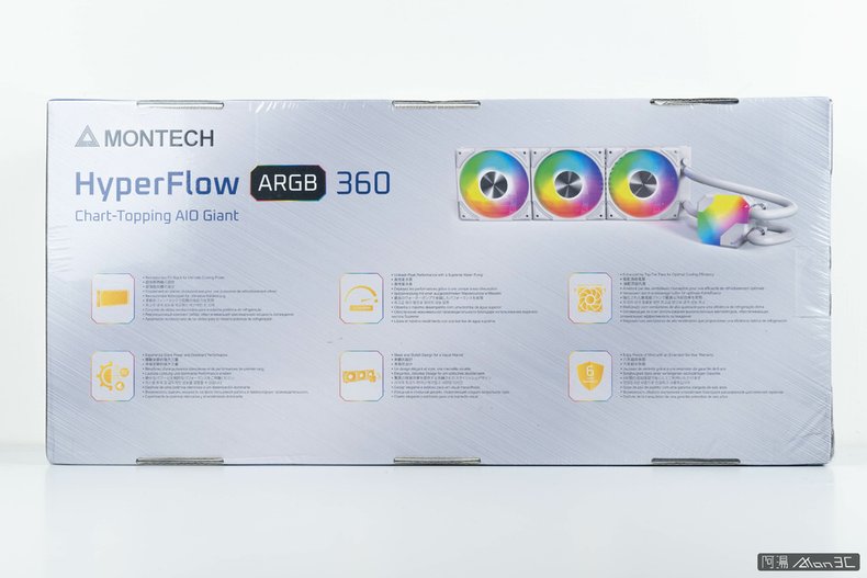 「評測」君主 MONTECH HyperFlow ARGB 